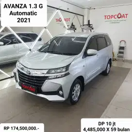AVANZA 1.3 G AUTOMATIC 2021 KONDISI ISTIMEWA SUPER MULUS