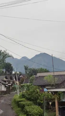 Rumah Desa view Pegunungan