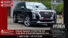 Hyundai Palisade Signature 2.2 CRD-i NIK 2021 Akhir Black On Red Full
