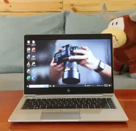 Ultrabook Slim HP 840 G6 Bezelless New Model Intel Core i5 8th Mulus
