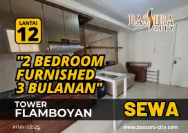 Disewakan 2 Bedroom Furnished 3 Bulanan Bassura City