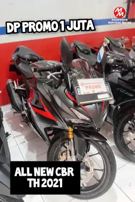 DP 500 RIBU ALL NEW CBR 150 CC HITAM TH 2021