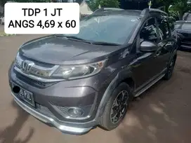 TDP Hanya 1 Juta Honda BR-V 1.5 E Prestige AT 2017 Abu-abu