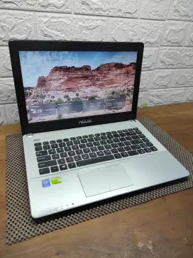 Asus X450J intel Core i7 Gen-4 Ram 8gb Ssd+Hdd Spek Design MURAH SAJA