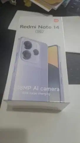 Jual xiaomi redmi note 14 5G 108MP AI camera system IOS