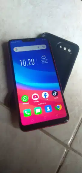 Oppo A3sS 3/32 Normal sesuai gambar kelengkapan HP+Silikon+kabel data.