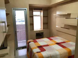 disewakan apartemen green lake sunter,tipe studio furnished,view city