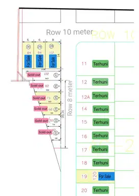 Tanah 84 m2 (6x14) Kavling Premium Jatinegara Indah