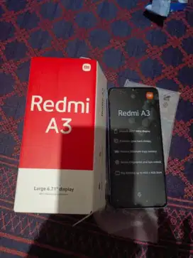 Xiaomi redmi A3 black 4/128 GB resmi