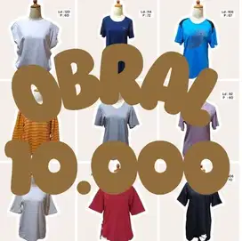 Kaos preloved random 10k/1pcs