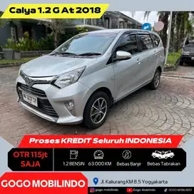 [Dp5jt] Toyota Calya G Matic 2018 AB Tgn1 Pajak Baru Kredit Murah
