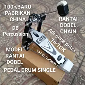 100%br SINGLE PEDAL DRUM.DB PERCUSSION
