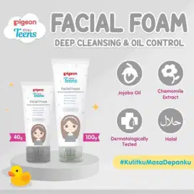 PIGEON TEENS FACIAL FOAM DEEP CLEANSING & OIL CONTROL | 100 ml