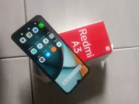 Bismillah jual Ajja hp xiomi redmi a 3 pemakaian 3 hari mulus