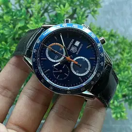 Tag Heuer Carrera Chronograph Calibre 16 Blue Dial CV2015-1 Automatic