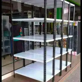 Rak Besi 5 Susun serbaguna uk 150×30×200 kondisi bekas