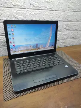 HP 14-bs intel Core i3 Gen-6 Ram 8gb Ssd+Hdd MURAH