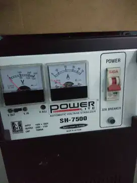 Automatic stabilizer 7500va
