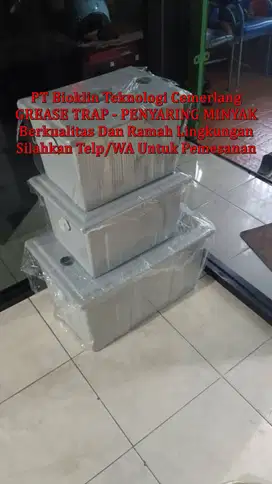 GREASE TRAP - PENYARING MINYAK - GREASE TRAP FRP - gerestep