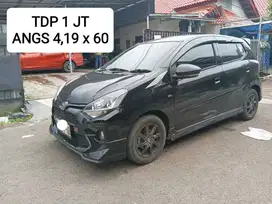 TDP Hanya 1 Juta Toyota Agya 1.0 G AT 2016 Hitam