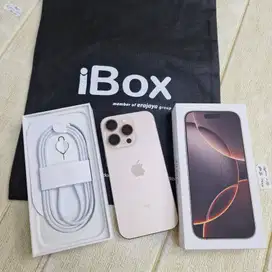 Apple iPhone 16 Pro 128GB  Second Fullset Original Like New BH 100 %