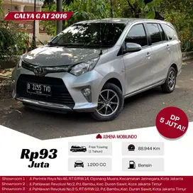 Toyota Calya G Automatic Silver 2016 Tdp 5jt