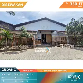 Disewakan Gudang Tengah Kota di Jl Tenaga Baru Blimbing Malang