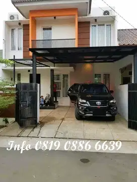 Rumah jln sukamulya serua ciputat 10 menit stasiun sudimara
