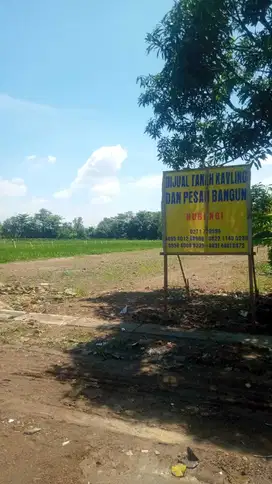 dijual tanah kavling luas 324m2 lokasi gedangan solobaru sertifikatSHM
