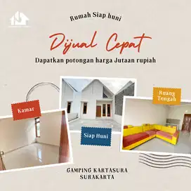 RUMAH DEKAT DENGAN KAMPUS UMS DAN KOTA SOLO