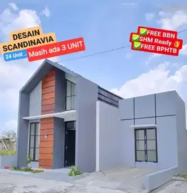 JUAL RUMAH BARU SIAP HUNI 290 JUTA KARTOSURO TYPE 36/60