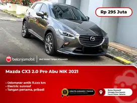 [ LOW KM 11RB ] Mazda CX3 2.0 Pro Sunroof Abu 2021/2022