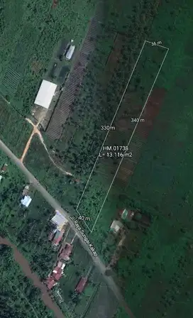 Tanah Tepi Jln.Sungai kakap L40xP330