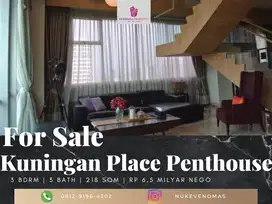 Dijual Apartement Kuningan Place Penthouse 3 Bedroom Furnished