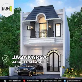 Rumah Classic Modern di Jagakarsa Jakarta Selatan