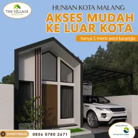 HUNIAN KOTA MALANG AKSES LUAR KOTA SANGAT MUDAH HANYA 5 MENIT EXIT TOL
