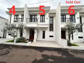 Dijual Rumah Baru Dalam Cluster Bergaya American Klasik Di Pondok Gede
