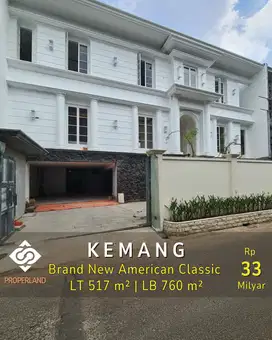 BRAND NEW HOUSE AMERICAN CLASSIC MODERN AT KEMANG