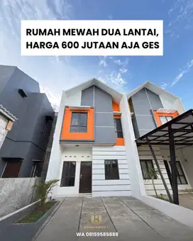 Rumah Mewah 2 Lantai di pemda cibinong