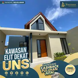 Hunian Eksklusif, 2 Menit ke Pasar dan Sekolah, 7 Menit ke UNS