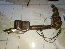 knalpot original zx25r copotan like new