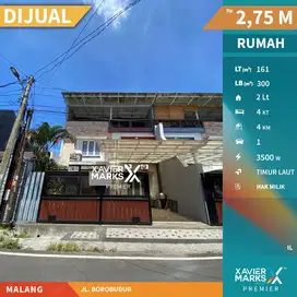 Dijual Rumah Semi Furnish Dekat UB di Borobudur Malang