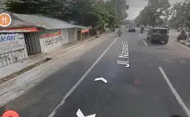 dijual tanah murah bawah harga pasar di pinggir  jalan raya jogya solo
