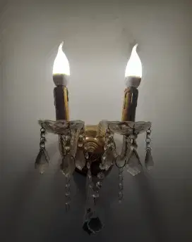 lampu dinding lilin lampu tidur lampu taman kristal swaroski