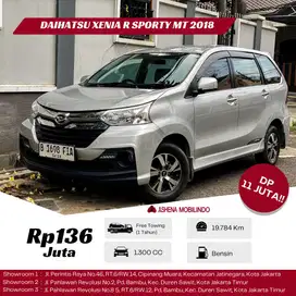 Daihatsu Xenia R Sporty 1.5 Manual Silver TDP 11jt KM LOW