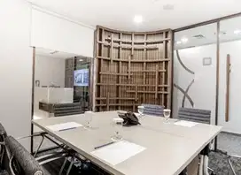 Sewa Kantor Siap Ditempati Furnished 9 Pax South Quarter Tb Simatupang