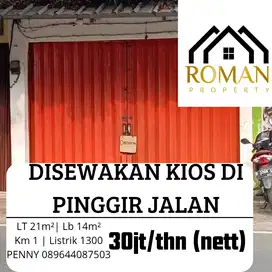 DISEWAKAN KIOS DI MERUYA