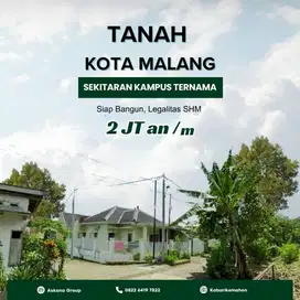 Tanah Luas Siap Bangun di Zona Kampus (UIN/UMM/UNISMA) – SHM