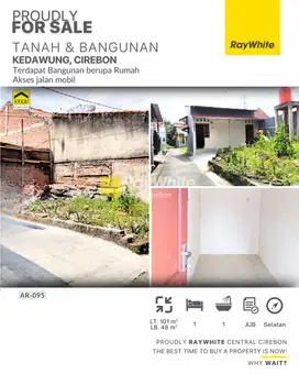 Jual Tanah & Bangunan Rumah di Kedawung, Cirebon