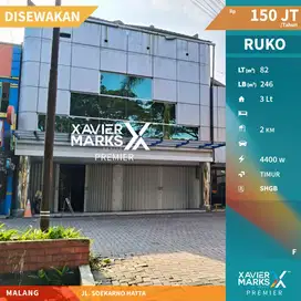 Termurah Disewakan Ruko Super Strategis di Soekarno Hatta Malang